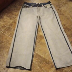 Two Tone Denim Jeans- Size 7- NWOT